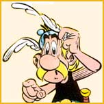 Asterix-Illustration
